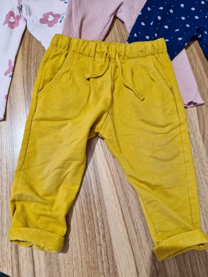 Lot 4 leggings 18 mois - photo numéro 2