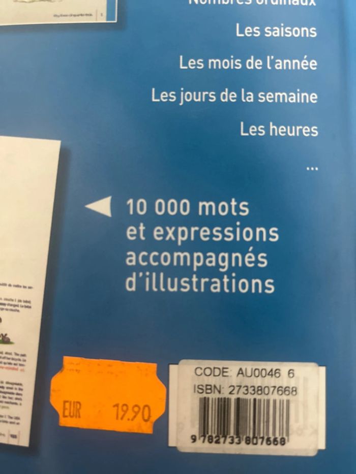 Dictionnaire anglais illustré - photo numéro 3
