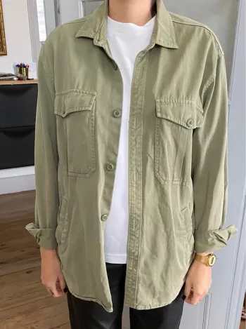 Veste kaki Pull&Bear