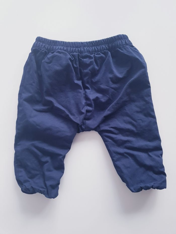 Kiabi - Pantalon / sarouel doublé - Bleu marine (9 mois) - photo numéro 3