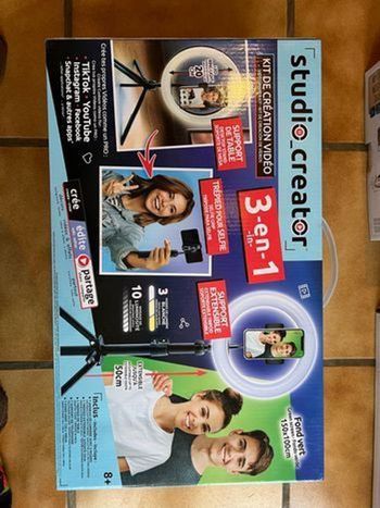 Set Fluenceur Studio créator 3 en 1