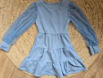 Robe manche transparentes