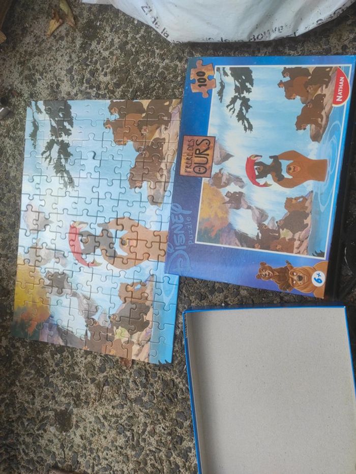 Puzzle frère des ours 100 pièces - photo numéro 3