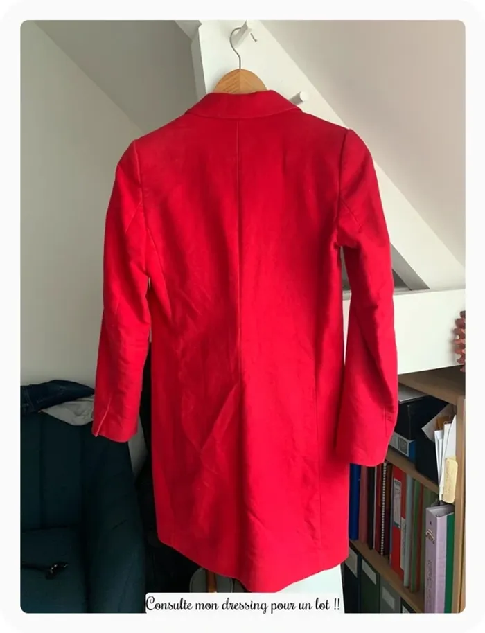 Manteau veste longue Mango - photo numéro 4