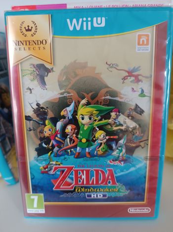 The Legend of Zelda the windwaker HD Nintendo WiiU Pal Fr neuf scellé 