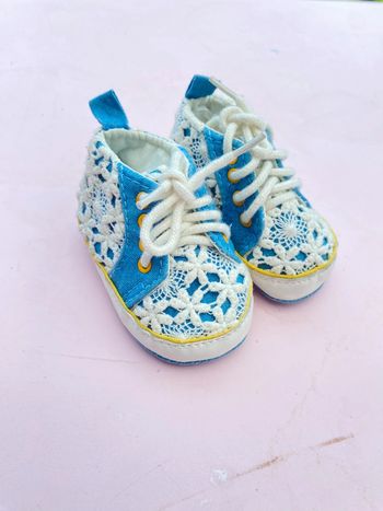Chaussures chausson dentelle