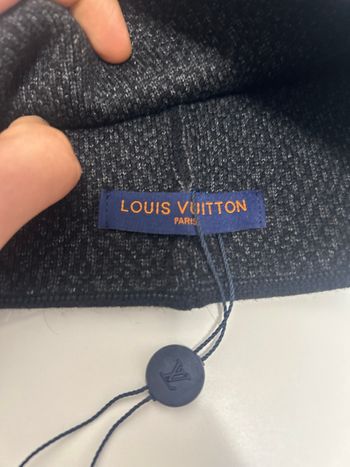 Bonnet Lv noir et gris taille unique 