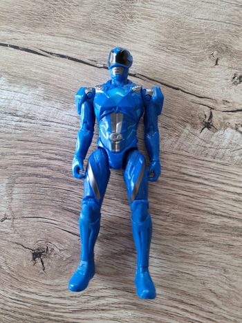 Figurine Power Rangers bleu 12 cm - Bandai