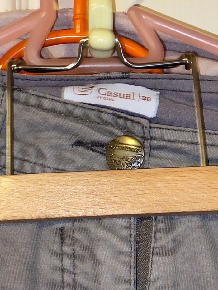 Pantalon Vintage effet velour - photo numéro 3