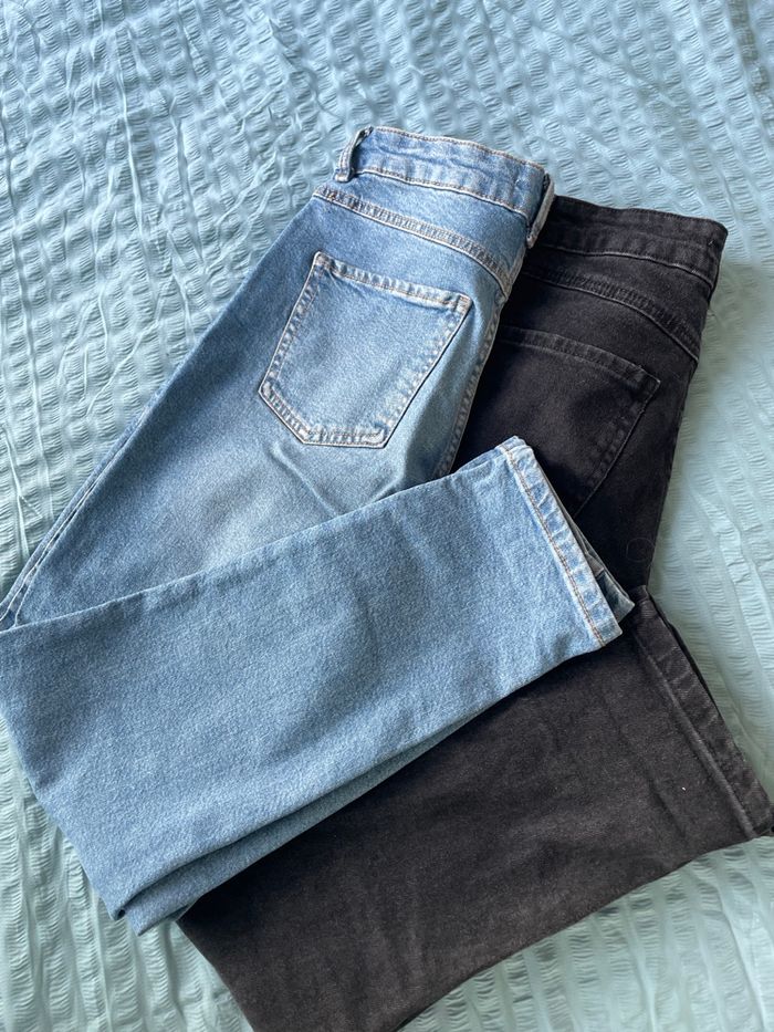 Lot de 2 jean mom