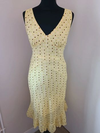 Robe à pois 38