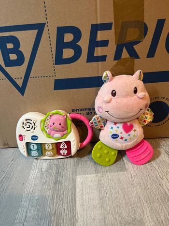 Lot de jouets Vtech hippopotame bebe fille