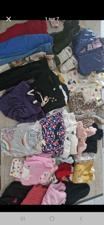 Lots habits fille 5 ans hiver