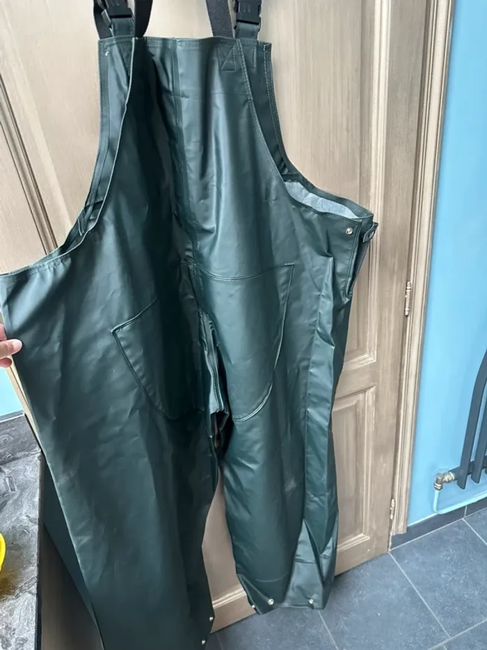 Salopette de pêche imperméable vert foncé Carhartt 4XL - photo numéro 12