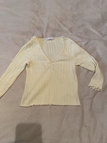 Haut crème Mango en coton