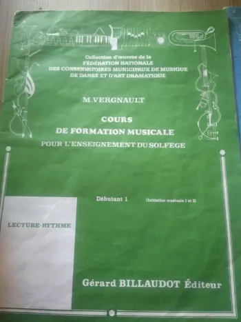 Livre de Cours de Formation Musicale