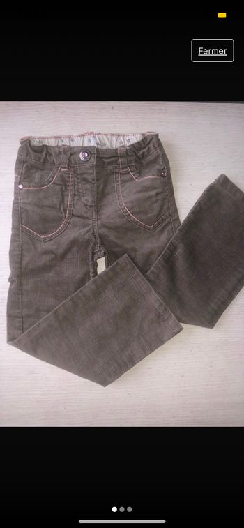 Pantalon Sergent-major  3 ans