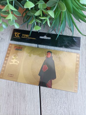 Golden ticket Tobi Naruto Shippuden cartoon kingdom