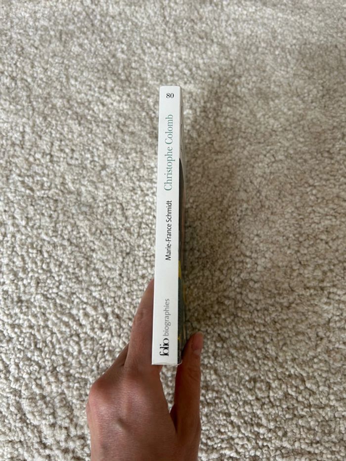 Livre de poche - biographie - Christophe Colombs de Marie-France Schmidt - photo numéro 2