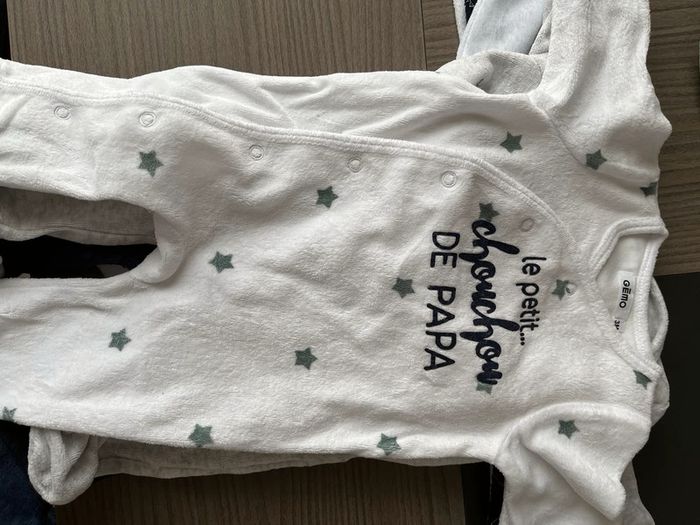 Lot de 5 pyjamas bébé garçon 3 mois gemo - photo numéro 6