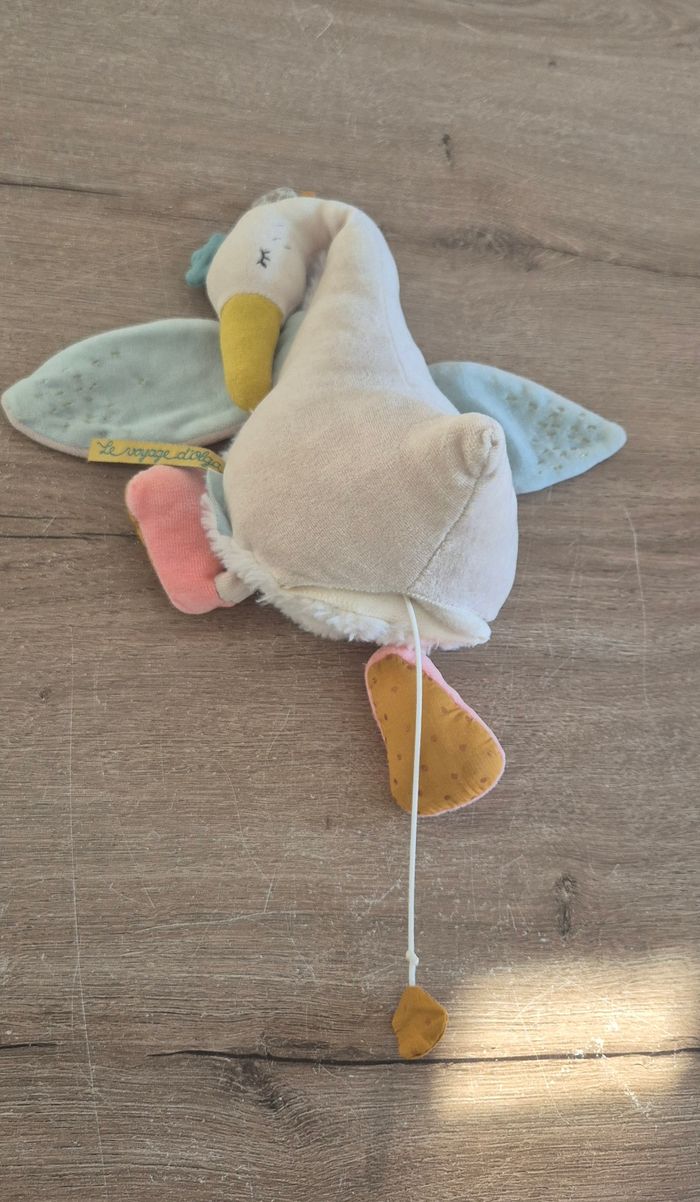 Peluche musicale oie Le voyage d'Olga - photo numéro 7