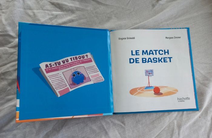 Livre "Le match de basket" du MacDonald's - photo numéro 2