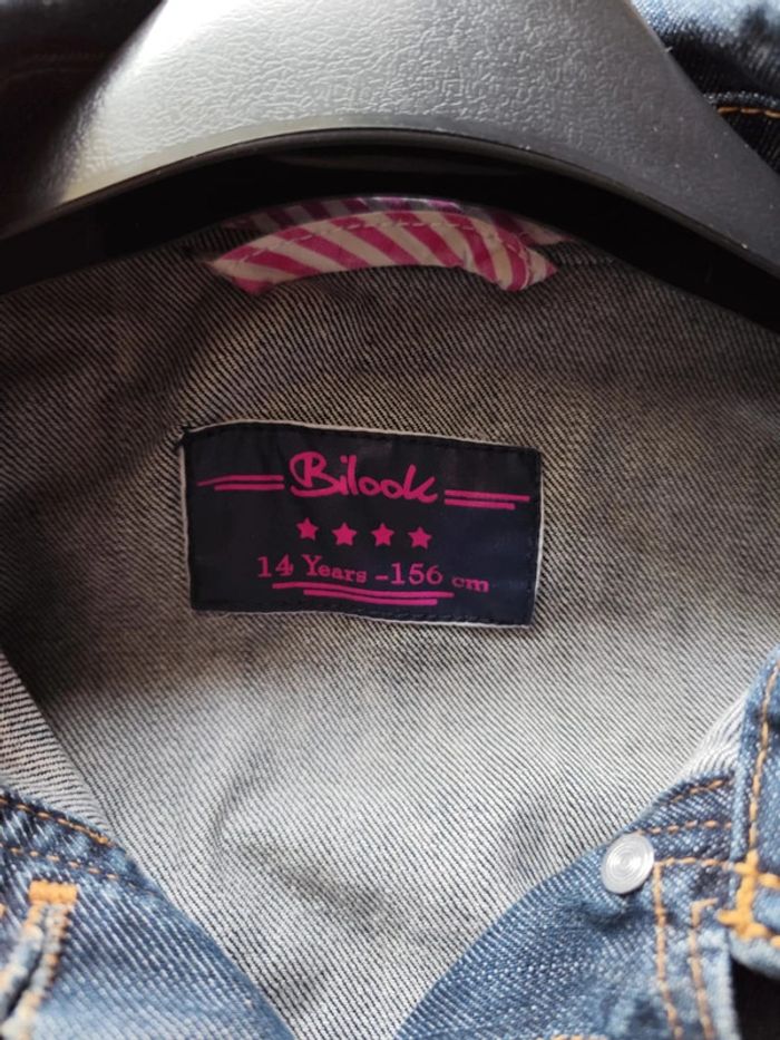 🌸Veste en Jeans Bilook Taille 14ans 🌸 - photo numéro 3