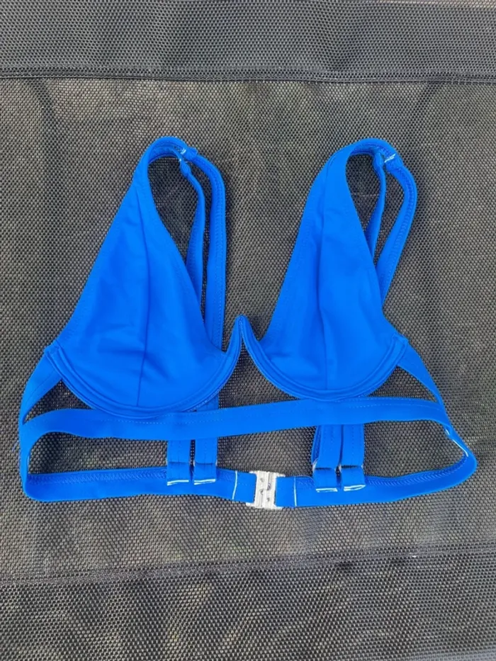 Maillot de bain bleu taille S