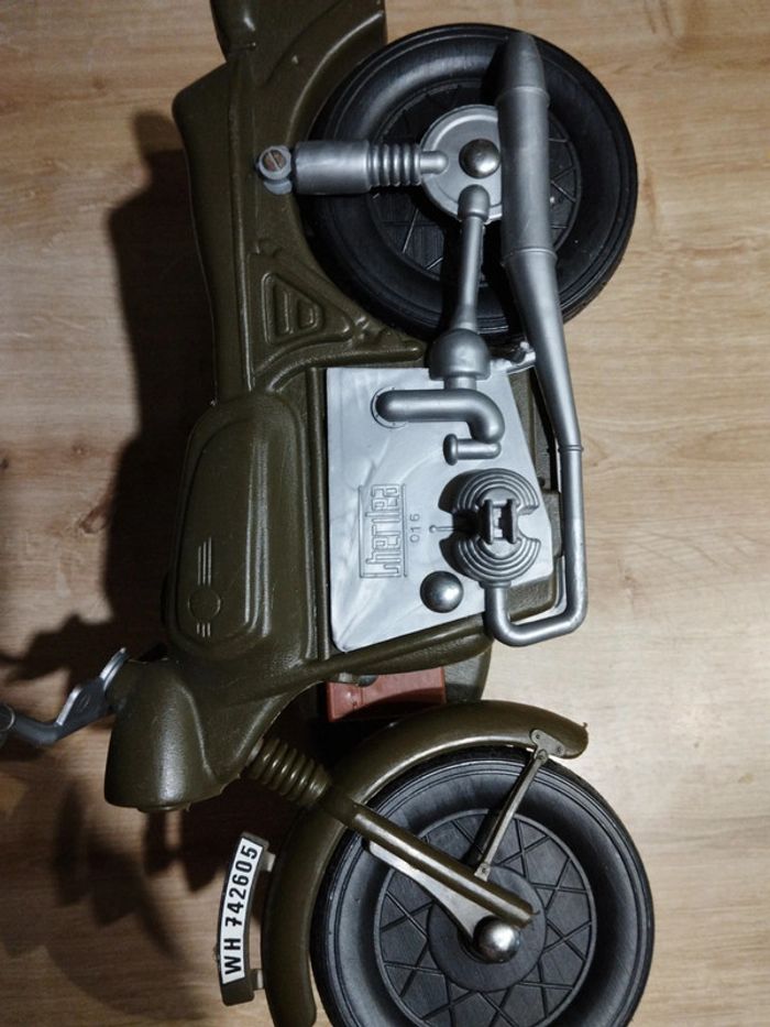 Moto action joe/gi joe side car militaire - photo numéro 3