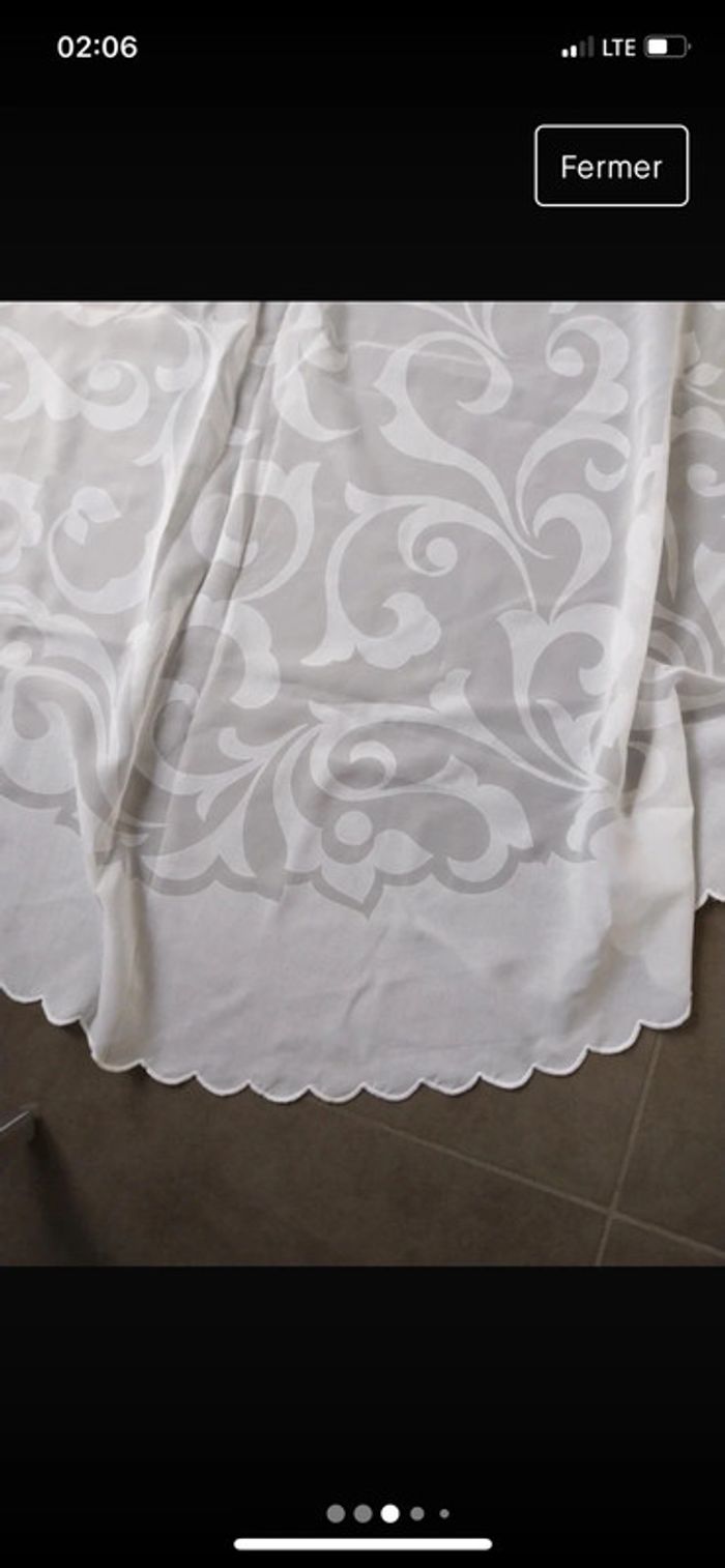 2 Nappes blanches - photo numéro 3
