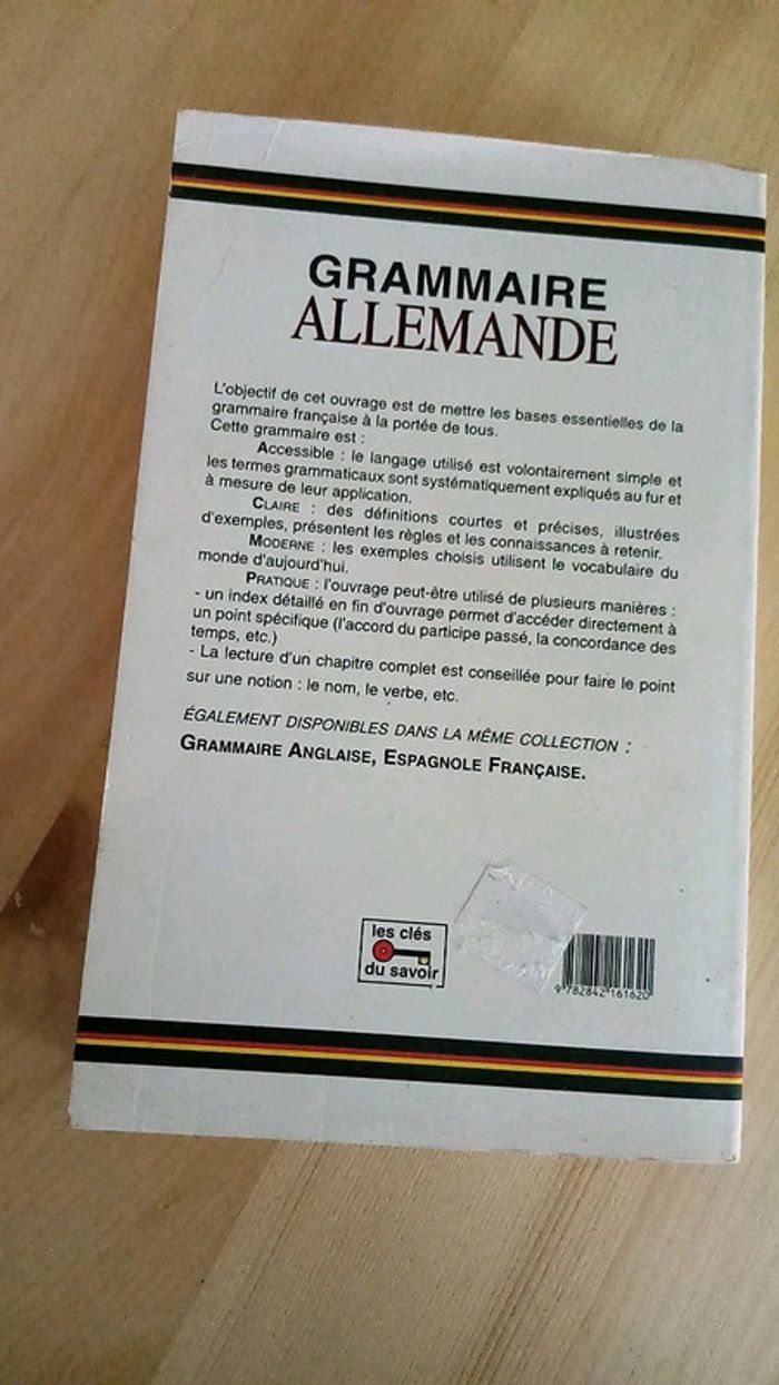 Grammaire Allemande - photo numéro 3