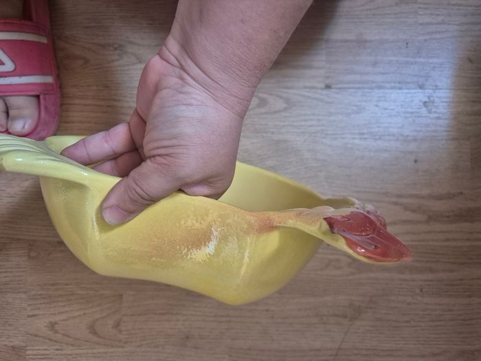Saladier en forme de poule - photo numéro 4