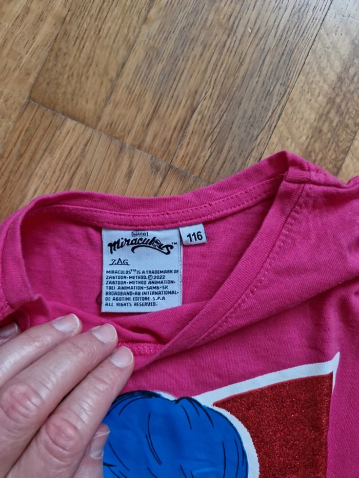 T-Shirt ML Miraculous - photo numéro 3