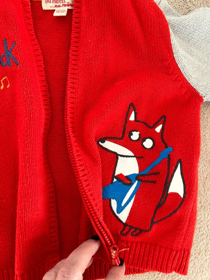 Veste gilet chaud bebe - photo numéro 3