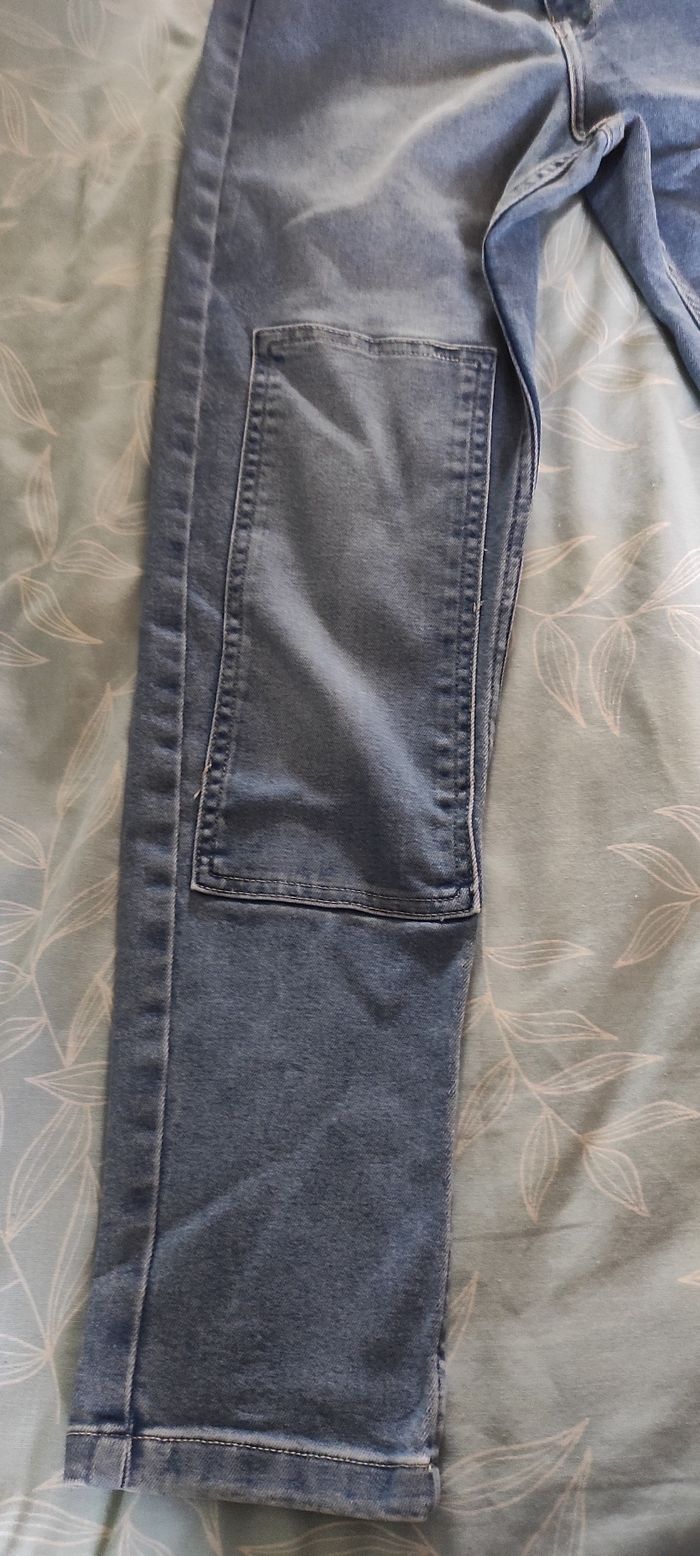 Pantalon jeans fille 12 ans Du Pareil au même - photo numéro 2