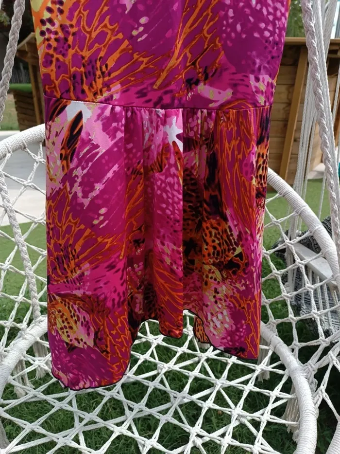 Robe été femme rose taille 44 - photo numéro 5