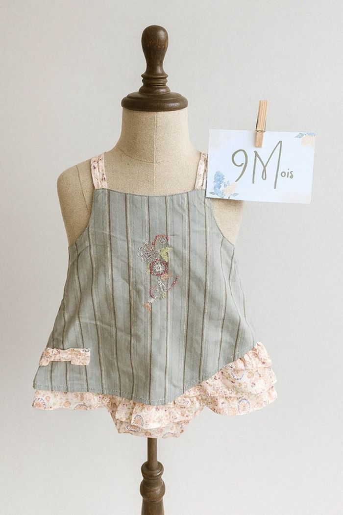 Robe bretelle 9mois