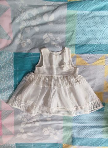 Robe blanche cérémonie fille