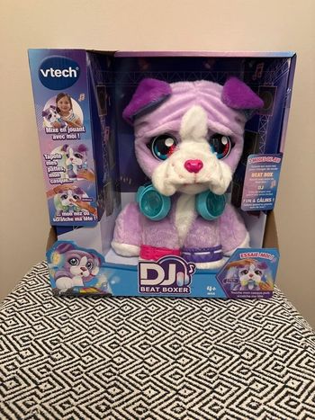 Vtech - Peluche interactive et musicale - DJ Beat Boxer