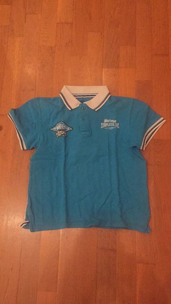 Polo bleu garçon T14 ans Complices