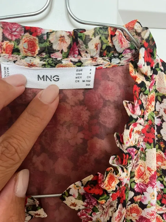 Robe Mango motif fleur - photo numéro 4