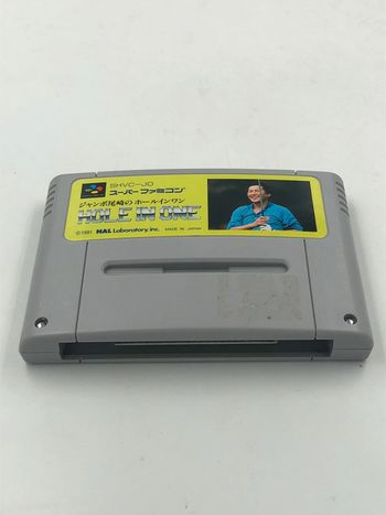 Jeu vidéo Hole in One sur console Nintendo Super Famicom