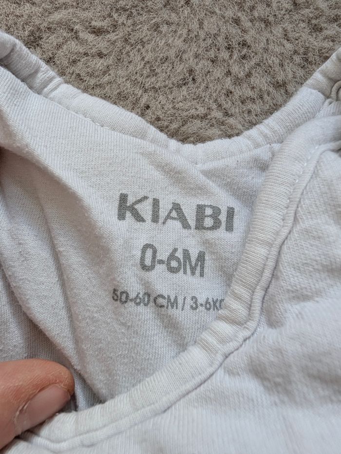 Gigoteuse bébé KIABI 0-6 mois – motif chat “I love hugs” bon état - photo numéro 3