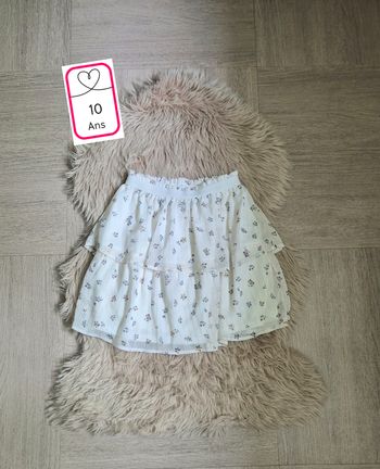 Jupe en tulle fleurie * Gémo *