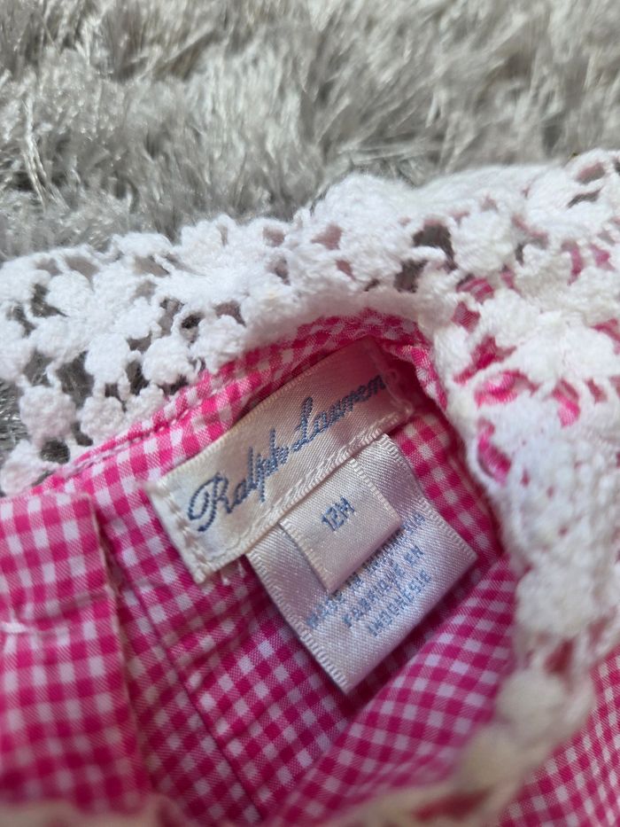 Robe 12mois bloomer bloomers ralph lauren coccodé jacadi - photo numéro 3