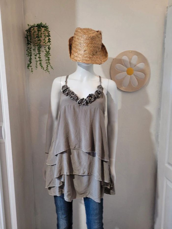 Haut en soie - photo numéro 2