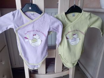 Lot de 2 bodies