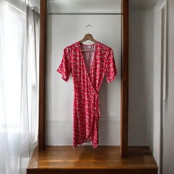 robe d'ete Vila rouge taille S