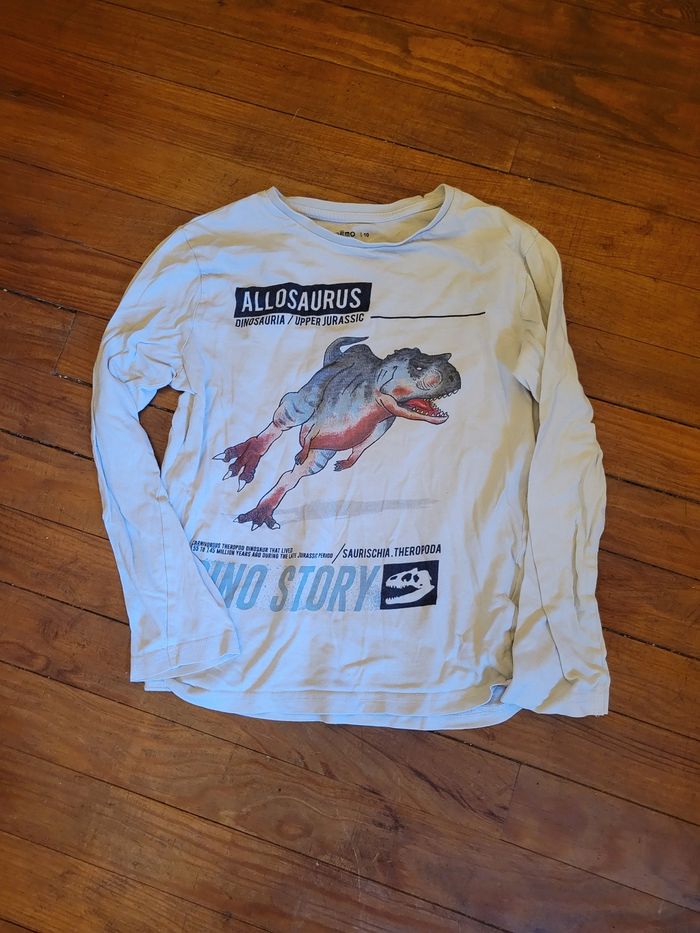 Tee-shirt manches longues 10ans garçon