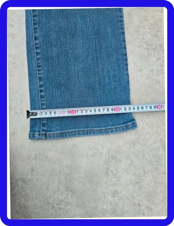 Jean Levi's 512 W30|FR40 coupe droite bleu Femme-Women pan068b - photo numéro 6